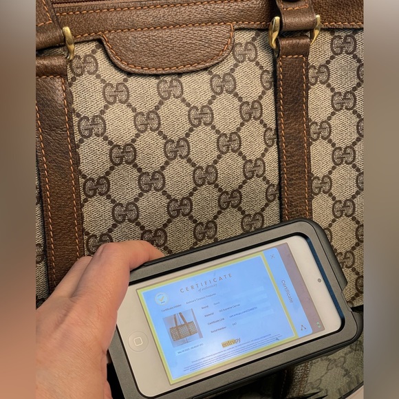 AUTHENTIC‼️ GUCCI GG SUPREME CANVAS BOSTON BAG - Picture 15 of 16